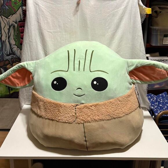 Grogu (Baby Yoda) 20 inch Squishmallow Star Wars - Picture 1 of 3